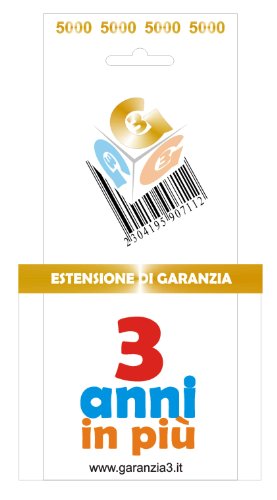 Gr3V-5000 Estensione Di Garanzia 3 Anni In Più Con Massimale Di Copertura A 5000 Euro