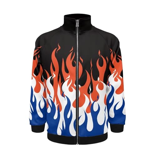 Image of Men's Lightweight Jackets Casual Full Zip Fleece Jacket Men Coats Fashion Long Sleeve Sweatshirt