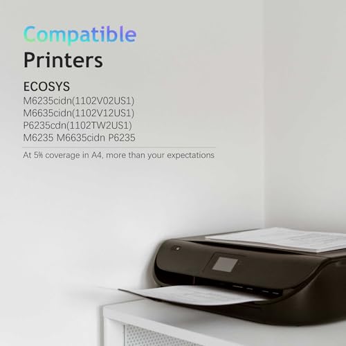 Image of TK5282 TK-5282 Toner Cartridge Compatible for Kyocera TK-5282K 1T02TWCUS0 Black Toner for Ecosys M6235cidn M6635cidn P6235cdn M6235 M6635 P6235 Printer(Black, 2-Pack)