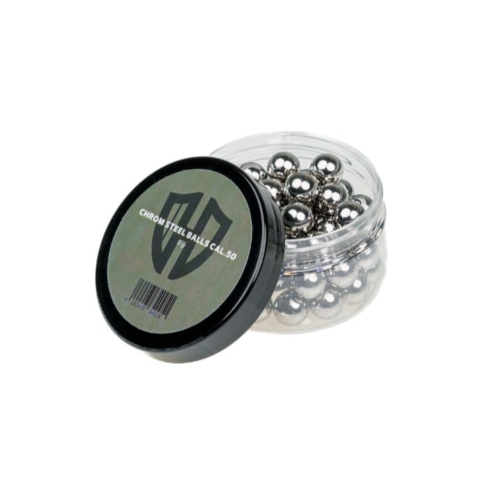 50 palline in acciaio cromato Cal.50 | Glass Breaker Balls | HDR50 | HDP50