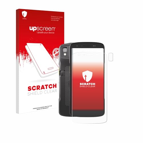 upscreen Scratch Shield Screen Protector compatible with Zebra TC22 (Front+Camera) - HD-Clear, Anti-Fingerprint, 1-Pack