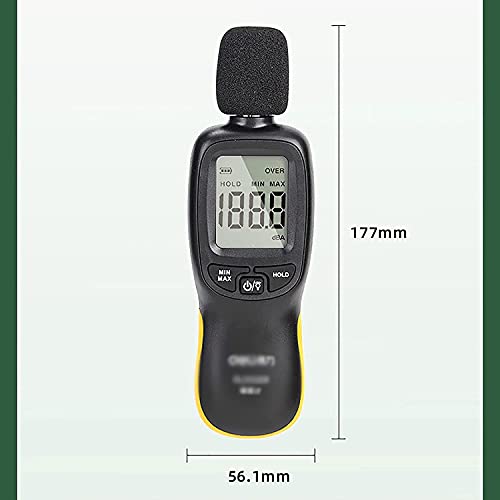 NKTJFUR Decibel Meter Noise Meter Multi-Function Detectie Decibel Meter Noise Tester Huishoudelijke Geluid… - Image 4