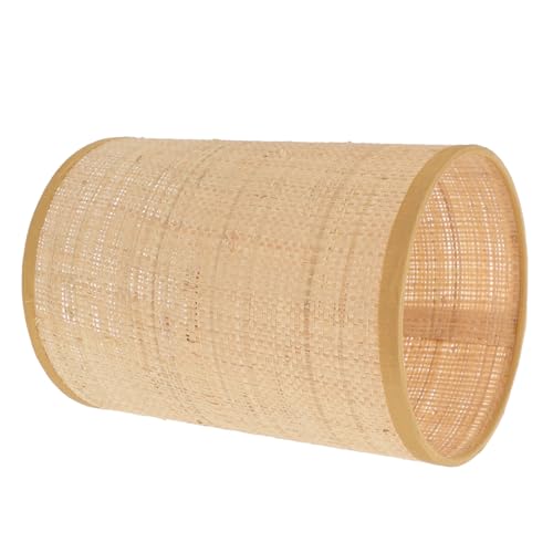 SAFIGLE Geflochtener Rattan Lampenschirm Tisch Stehleuchte Abdeckung...