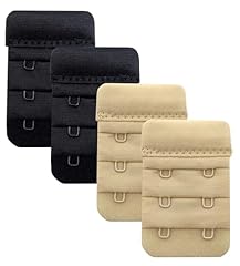 Bra Extender 2 Hook Black/Beige