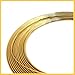 REPAIROCK Gold Tone U-Shaped Trim Strip Car Door Edge Scratch Guard Protector 12M Auto Replacement Parts