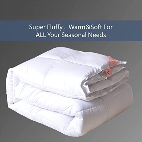 Couette alternative pour lit King Size blanche et douillette Maple Down - 2