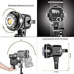 GVM 80W Photo Studio Lighting Kit, LED Video Light with Bowen Mount 23.6" Softbox, Tripod Stand, Continuous Output Daylight 5600K Lights for Photography - Image 4