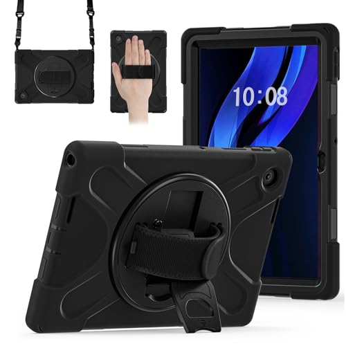 Aokil �Ή�For NEC PC-T1055KAS 10.1�^ LAVIE Tab 10FHD4 ��]�P�[�X ���d�ی� �ϏՌ� �Ў� ���|�� | LAVIE Tab T10 (PC-TAB10F03)�p �n�[�h�P�[�X �V���R�� �V�����_�[�X�g���b�v �n