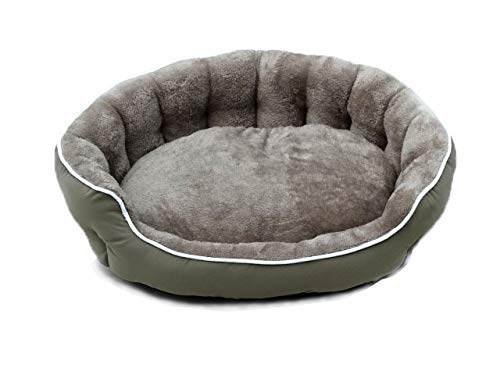 Chenil pour chiens et chats de petite taille et chiots corbeille lit beige Sogni e Capricci