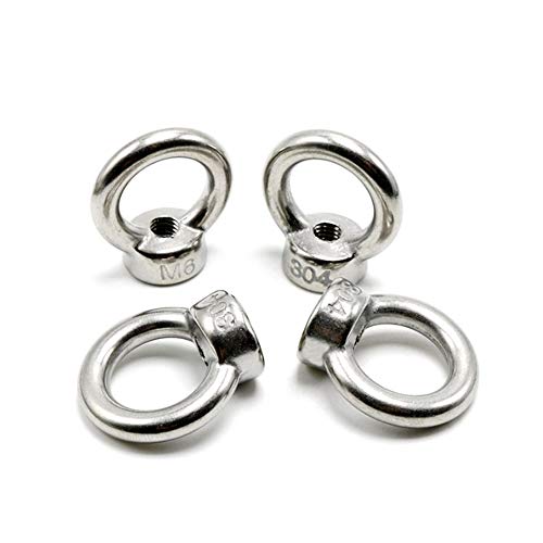 Zasiene M6 Dado a Occhiello 10 Pezzi 304 Acciaio