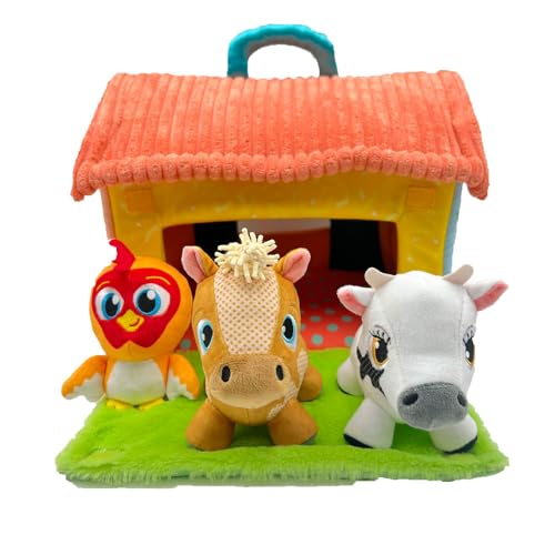 Ferme interactive multicolore Bandai avec sons et musiques de La Ferme de Zenon - 5