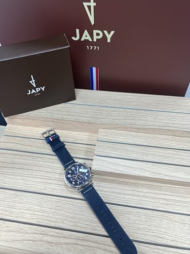 Montre JAPY Jules CHRONOGRAPHE la solution élégante pour le temps
