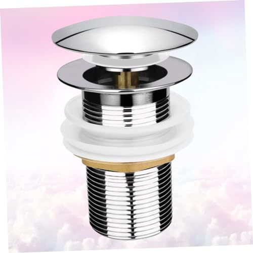 Tapa para desagüe de fregadero de acero inoxidable miniatura 5
