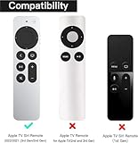 Remote Control Case Compatible with Apple TV 4K Siri Remote 3rd Gen (2022) / 2nd Gen (2021), Non-Slip Silicone Protective Case, Glow in the Dark, Remote Control Case for TV Accessories - Image 2
