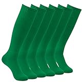 HAPYCEO Fußballsocken, unisex, lange Röhre, solide, Team-Sport, Fußball, Baseball, athletische...