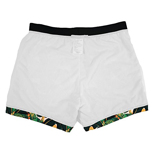 Taddlee Men Swimwear Swimsuits Surf Board Boxer Shorts Long Swim Trunks, Green, Medium