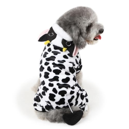 Disfraz para perro XL de felpa coral cálida