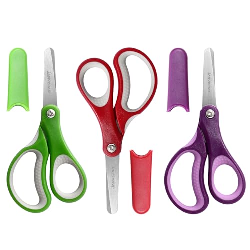 JARVISTAR 3 pezzi forbici per bambini destri e...