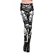 bayrick Mallas de Deporte de Mujer,Nuevo Robot Digital Imprimir Pantalones de Yoga Pantalones Slim Leggings-A_Metro