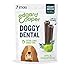 Edgard & Cooper Premios Higiene Dental Perros Medianos 56 Barras Natural Eucalyptus/Manzana 8 Bolsas para 8 semanas, Cuidado Dental Diario bajo en calorías, Masticación Prolongada, Aliento Fresco