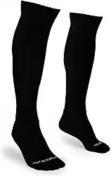 1 Par Meião Futebol Jogador Profissional Tam 38 Ao 45 Cor Preto