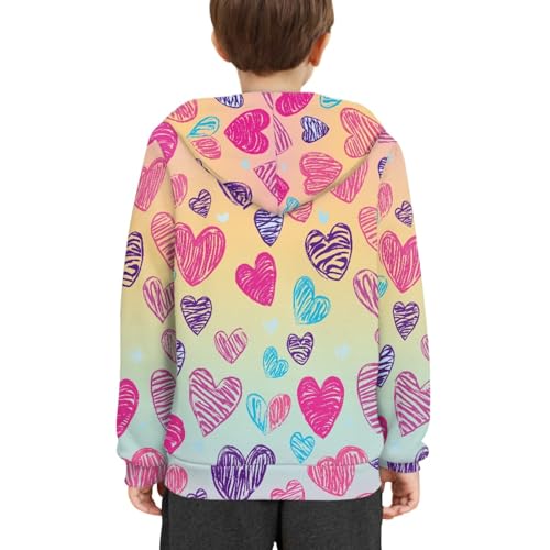 HUIACONG Girls Sweatshirt Long Sleeve Hoodie for Kids Boys Sweater4