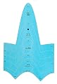 CLPA 4" Coping Wing - A Clear Polycarbonate All in one wrap Around Pipe Notching and Coping Template for Marking 4 inch (ID) Pipe at Angles of 22.5, 30, 45, 60, 67.5 and 90 (cope) Degrees.