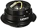 NRG Innovations SRK-280BK Quick Release Kit (Black/Black Ring)