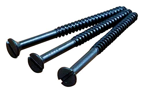 Flat Head Slotted Wood Screws #9 X 2 1/2 Inch, This is for a Package of 96