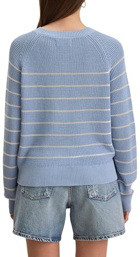 Velvet by Graham & Spencer Women's Chayse Textured Cotton Sweater2