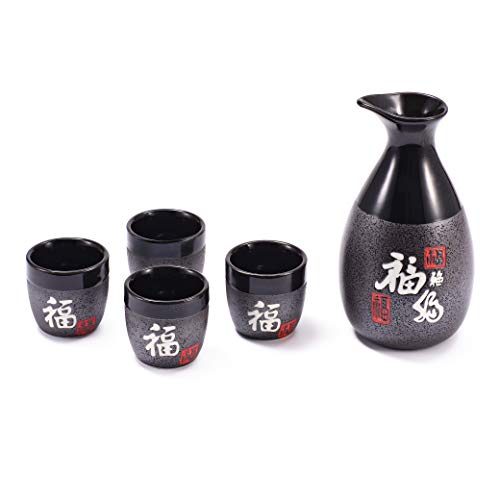 Urban Lifestyle Nagoya - Kit para beber sake (5 piezas, cerámica) Cover