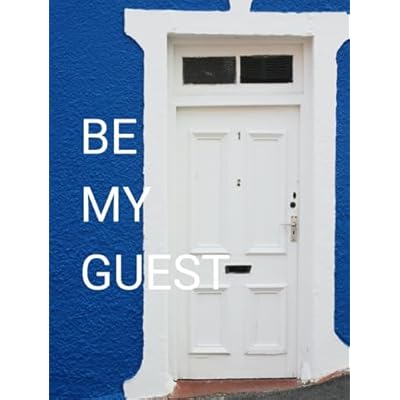 BeMyGuest VII: A Coffee Table Guest Book for Cherished Memories.: Hardcover with 150 Blank Pages