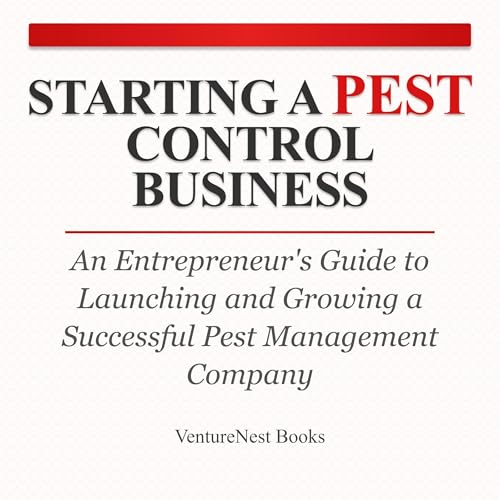 Starting a Pest Control Business Audiolibro Por VentureNest Books arte de portada