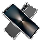 Hy+ Xperia 1 VII ケース SO-51F / SOG13 / A501SO / XQ-FS44 対応 耐衝撃 クリア TPU カバー 米軍MIL規格 衝撃吸収ポケット ストラップ装着可能 スマホケース