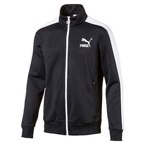 PUMA Men's Archive T7 Track Jacket Black, X-Large