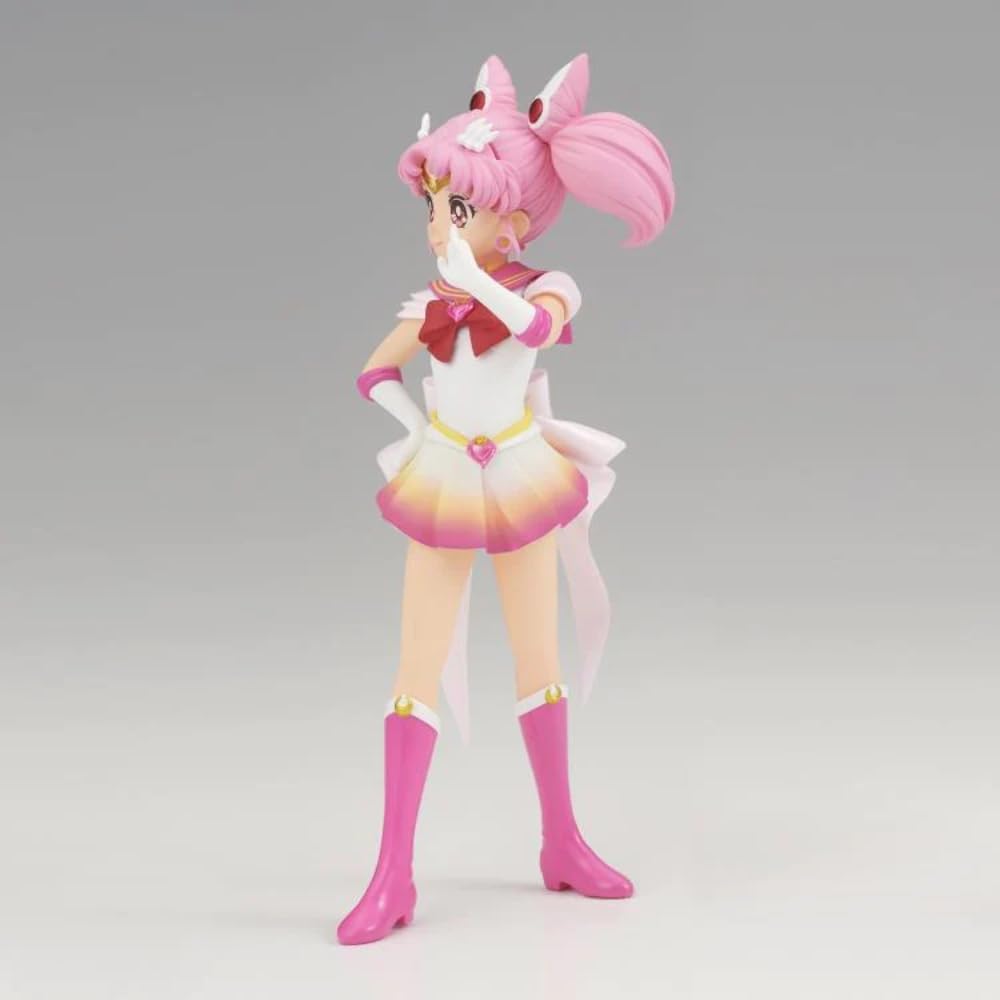 Banpresto - Pretty Guardian Sailor Moon Cosmos the Movie - Super Sailor Chibi Moon (ver. A), Bandai Spirits Glitter & Glamours Figure