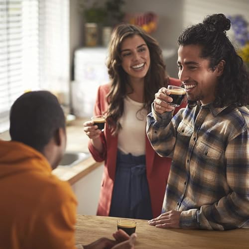 Philips Senseo Select Kaffeepadmaschine Bundle mit 66 Kaffeepads, 3 Kaffeespezialitäten, Memo-Funktion, Crema Plus, Intensität Plus, aus recyceltem Plastik, 0,9L, Gebürsteter Stahl (CSA250/10)