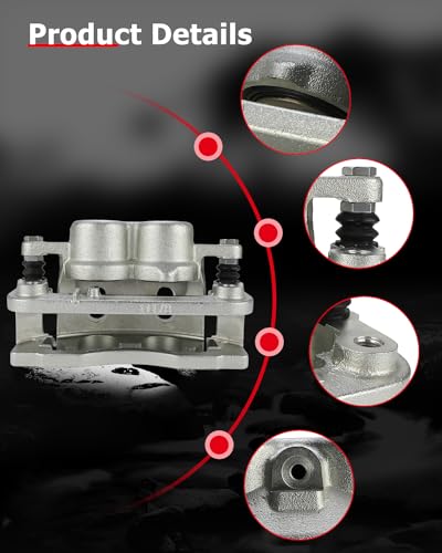 Image of cciyu 18B4918A Front Right Brake Caliper With Bracket For Cadillac,For Chevy,For GMC