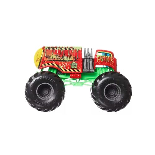 Camión monstruo grande Hot Wheels escala 1:24 miniatura 3