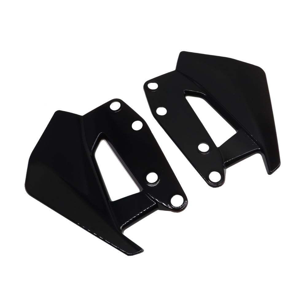 Parabrisas de Motocicleta Deflector Lateral de Viento Spoiler Fly Screen Parabrisas Panel Deflector de Viento para BMW R1300GS R 1300 GS 2024- (Negro)