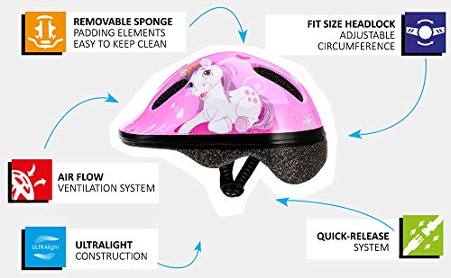 Casque Vélo Enfant VTT et VTC Unisexe Casque de Cyclisme de Réglable de Sport pour BMX Skate Scooter Patines Conçu pour la Sécurité des Utilisateur MV5-2 - Image 3