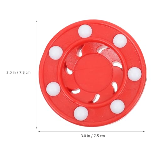 ifundom 2stücke Inline Hockey Pucks Für Training Und Spiel Professionell Robust Und Gleitfähig Geeignet Für Damen Und Herren Zubehör Für Straßeneishockey Und Trockentraining