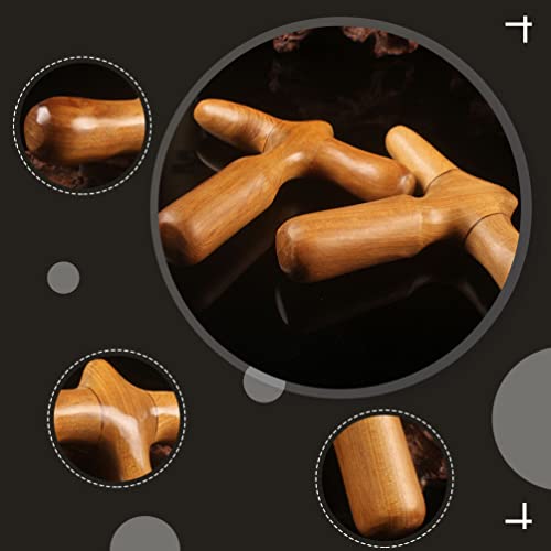 Beaupretty HP45LRZ135IFBUIIKO9UM116H Waist Massager Wood Foot Acupuncture Massage Stick: Manual Thai Foot Massager Reflexology Foot Press Point Stick Scraping Body Tool Manual Massage Tools thumb #4