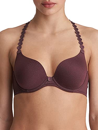 Marie Jo Tom Convertible T-Shirt Bra, 32D, Aubergine - Image 3