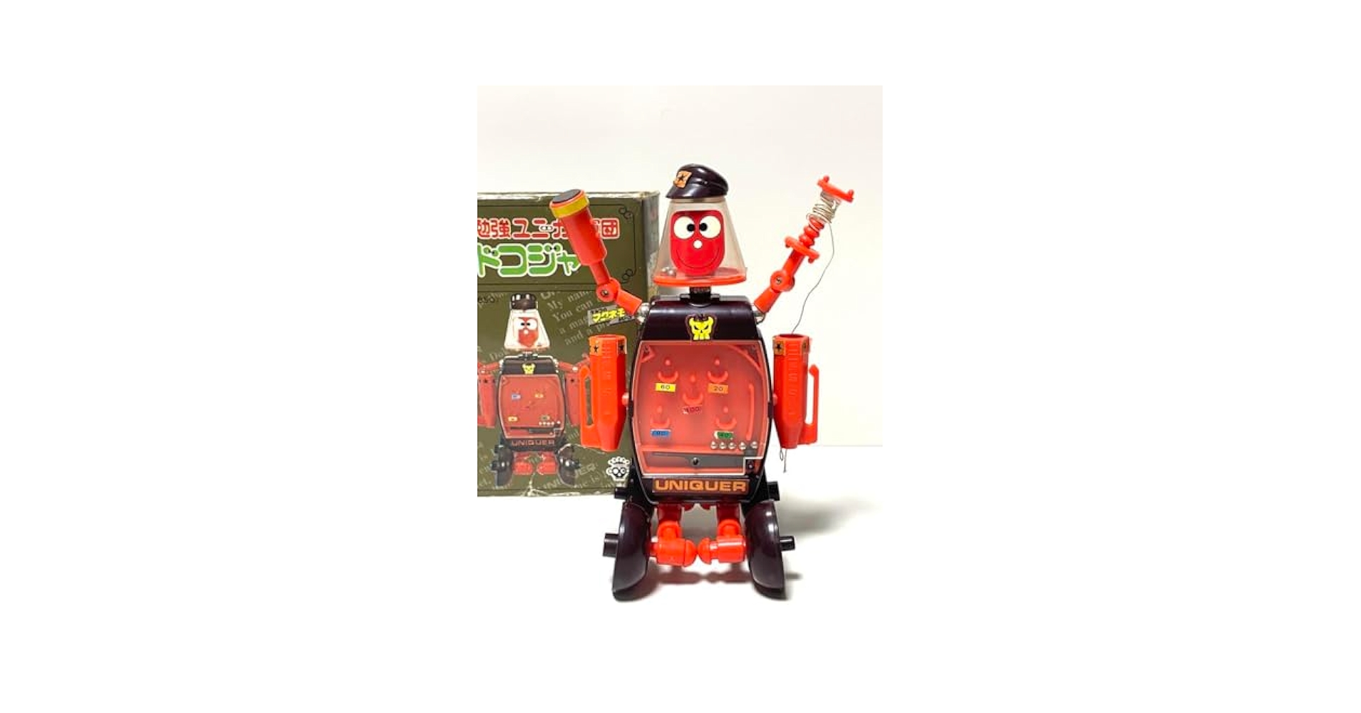 【貴重・希少・当時品】勉強ユニーカー軍団(ミクロマン)　ゴセンチン 貴重・希少・当時品】勉強ユニーカー軍団(ミクロマン