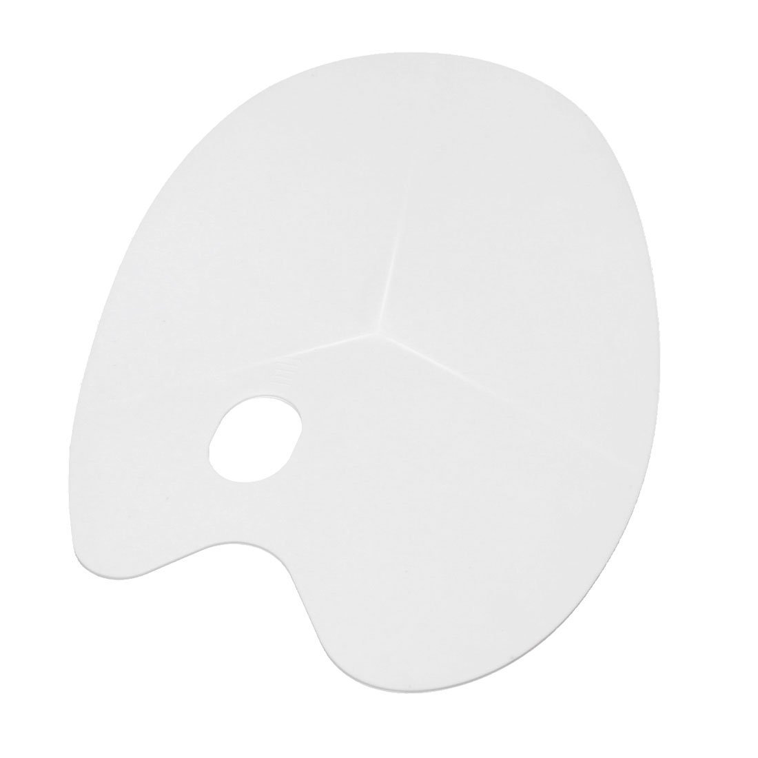 Generic White 395mm x 290mm White Plastic Watercolor Paint Plate Tray