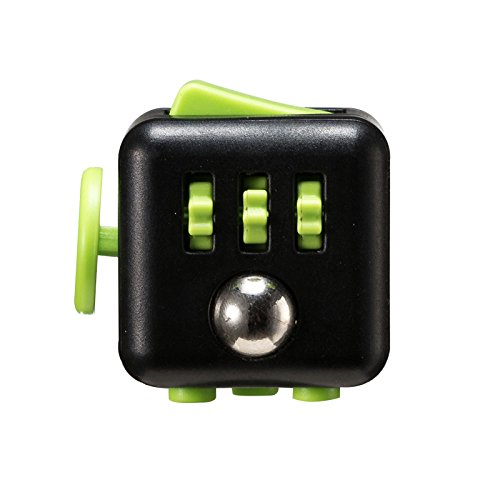 CHIRISEN Fidget Toy Relieves Stress And Anxiety for Children and Adults Anxiety Attention Toy (Black Green)