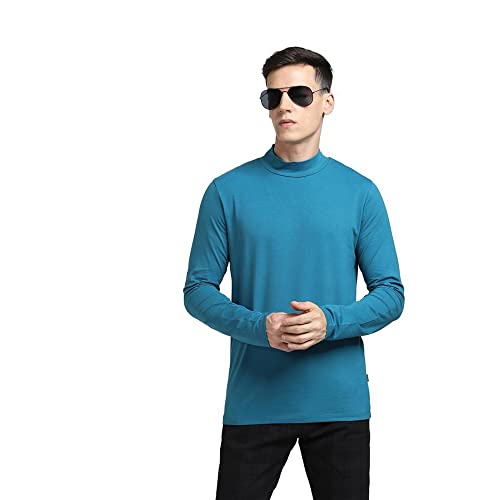 Image of Jack & Jones Men's Cotton Solid Slim Fit Crew Neck T-Shirt