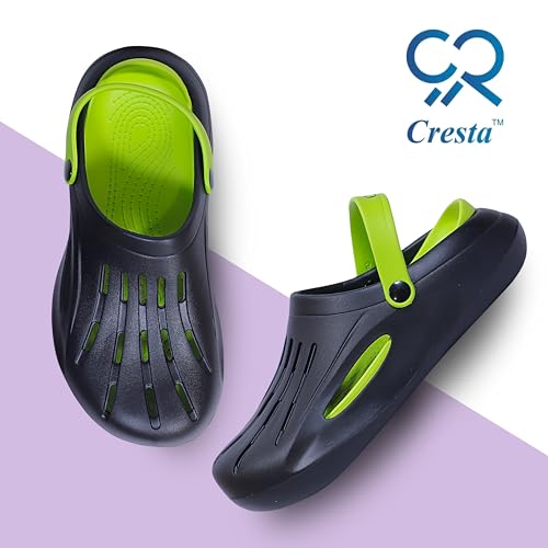 Image of CRESTA Kids Clogs Shoes for Boys & Girls Dailywear Comfortable, Lightweight Anti-Skid Indoor & Outdoor Sandals Clogs for Kids
