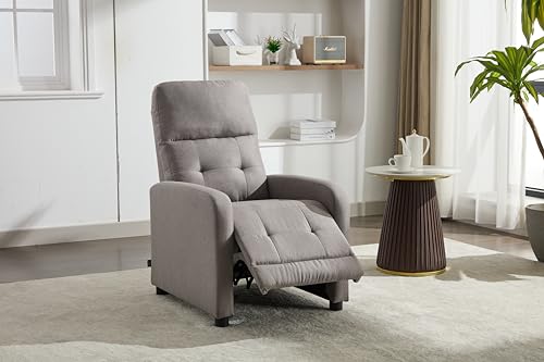 ASTAN HOGAR Sillón Relax con Reclinación Manual, Tapizado en Tela, Modelo Yum AH-AR31000TP, Taupe - imagen 2